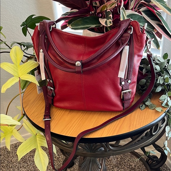 Over Earth Large Crossbody Bag NWT - Picture 9 of 17